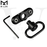 M-LOK Heavy Duty QD Sling Swivel Adapter Mount with Swivel for M-LOK Interface