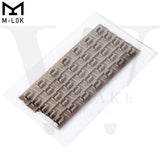 5.5" M-LOK Rail Panel Cover Handguard Slot Covers Snap-in 5 PCS Pack Tan