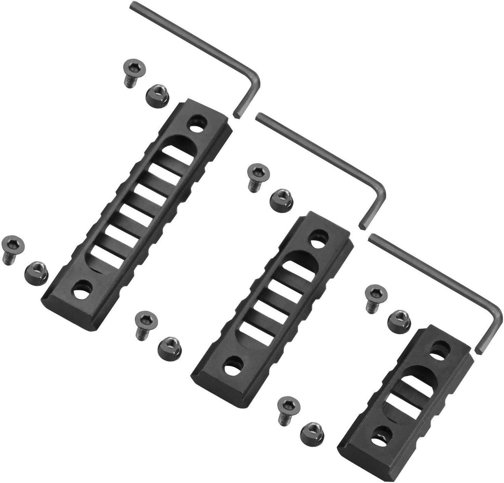 Keymod Rail Section Lightweight Picatinny 3-Slot,5-Slot,7-Slot Rail Section Keymod Handgua ...