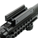3-9X40 illuminated Tactical Rifle Scope + Red Laser-Dot Sight with Rail Riser