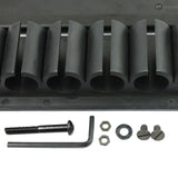 Mossberg 500 12 Gauge Side Saddle Tactical Shotgun 6 Shell Holder Quick Detach