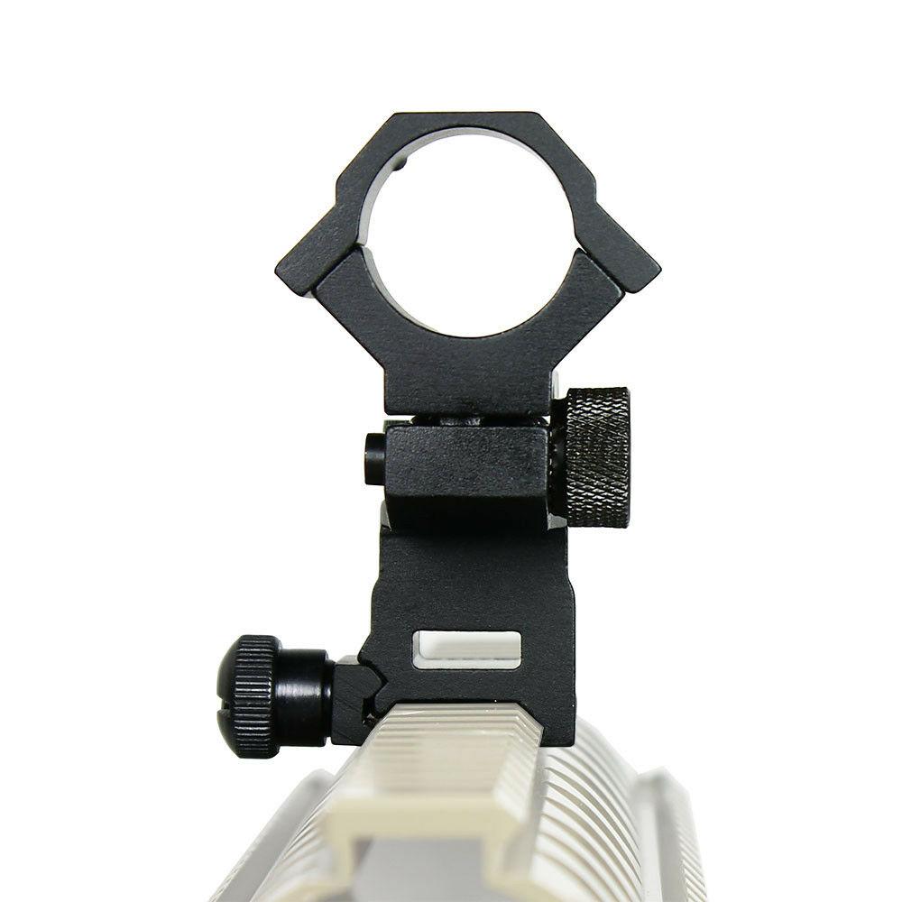 Tactical Flashlight / Laser / Scope Mount Windage Elevation Adjustable ...