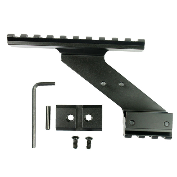 Tactical Pistol Handgun Scope Mount with Weaver Rails for Red Dot Laser Sight