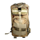 Sand Camo 30L Military Tactical Multicam Backpack Rucksack Hiking Trekking Bag