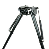 13" to 23" Long Sniper Hunting Rifle Bipod - Adjustable Legs Sling Swivel Mount