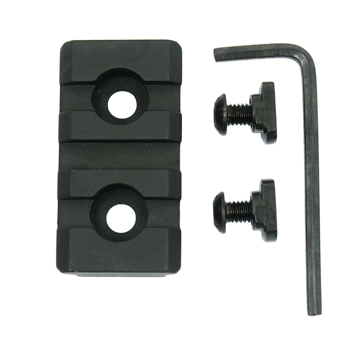 Super Solid M-LOK 45 Degrés Picatinny Rail Mount 3 Slots 5 Slots