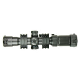 1.5-4X30 Tactical Rifle Scope with Tri-Illuminated Chevron Reticle - PEPR Mount