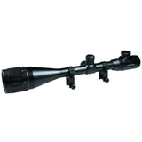 6-24x50 AOEG Hunting Rifle Scope Red Green Mil-dot illuminated Optical Gun Scope