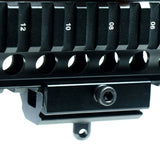 Sling Swivel Stud to 20mm Picatinny Weaver Rail Adapter for Harris Style Bipod