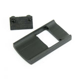 Micro Red Dot Sight Mount Base Plate for HK USP Pistols, G1, Black