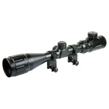 3-9x40 AOEG Hunting Rifle Scope Red Green Dual illuminated Optical Gun Scope