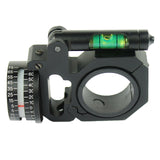 Ring Angle Degree Indicator (ADI/ACI) & bubble level 1"/30mm Mount for Scopes