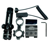 6-24x50 Hunting Rifle Scope Mil-dot illuminated Snipe Scope & GREEN Laser Sight