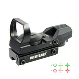 Tactical Holographic Reflex Red Green Dot Sight 4 Reticle - 11mm Dovetail Mount