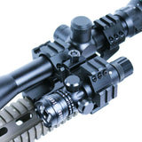 6-24X50 AOEG Hunting Rifle Scope Dual illuminated Reticle with Green Laser Sight