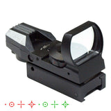 2.5-10X40 Tactical Rifle Scope with Red Laser & Holographic Green-Red Dot Sight