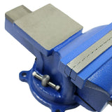 5"  Bench Vise with Anvil with Swivel Locking Base - Heavy Duty All Steel