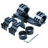 30mm-1" PEPR Cantilever Rifle Scope Mount wit Reducer Inserts with Tri-rail Ring - West Lake Tactical