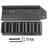 Mossberg 500 12 Gauge Side Saddle Tactical Shotgun 6 Shell Holder Quick Detach