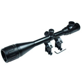 6-24x50 AOEG Hunting Rifle Scope Red Green Mil-dot illuminated Optical Gun Scope - West Lake Tactical