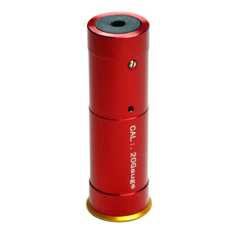 Laser Bore Sight 20 Gauge Barrel Target Cartridge Boresighter for 20 GA shotguns