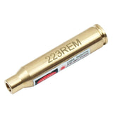 Red Laser Dot 223 Boresighter .223 REM Brass Laser Bore sight for Rifle Gun