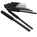 9 PC Forged Steel Roll Pin Pilot Punch Set Tools with Case Rifle Gunsmithing