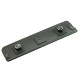 4" Keymod Rail Panel Handguard Covers Polymer Textured - Set of Three Black