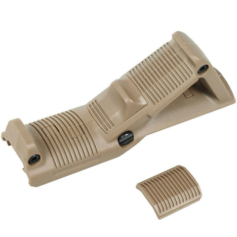 Tactical Angled Foregrip Hand Guard Front Grip for Picatinny Rail - Dark Tan