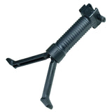 Tactical Picatinny Retractable Foregrip Bipod  Reinforced Insect Legs & Acc Rail