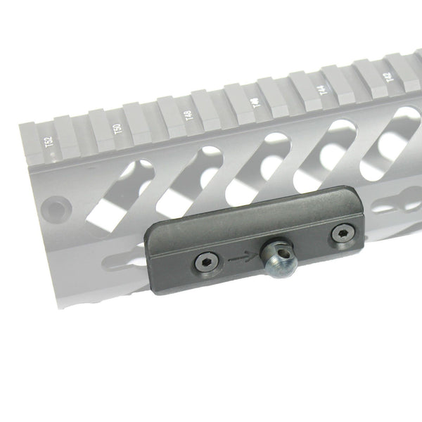 KeyMod BIPOD ADAPTER Tactical Low Profile rail Slot Sling Swivel Stud ...