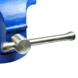 4"  Bench Vise with Anvil with Swivel Locking Base - Heavy Duty All Steel