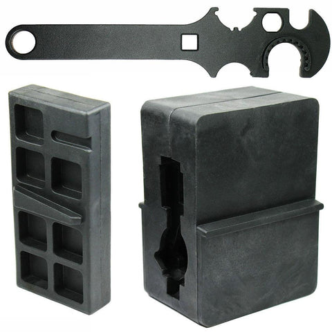 Gun Smithing Tools Combo Set Upper and Lower Receiver Vise Block and Wrench - West Lake Tactical
