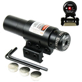 6-24X50 Tactical Rifle Scope R/G Mil-dot with PEPR Mount +Sunshade+Laser Sight