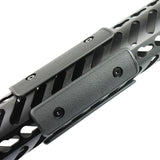 4" Keymod Rail Panel Handguard Covers Polymer Textured - Set of Three Black