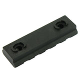 M-Lok 5 Slot Picatinny/Weaver Rail Handguard Section Aluminum 2.5" - Black