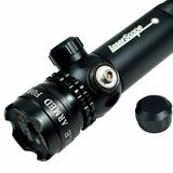 Tactical C3-9X40EG Optical Rifle Scope with Green Laser Sight Mounts & Acc Rails