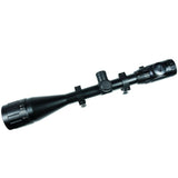 6-24x50 AOEG Hunting Rifle Scope Red Green Mil-dot illuminated Optical Gun Scope - West Lake Tactical