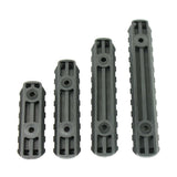 Tactical Rifle Polymer Picatinny Weaver Rail Section Set of 4 for MOE Handguard