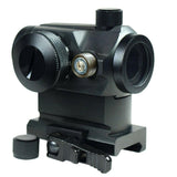 Quick ReleaseTactical Reflex Red Green Dot Sight Scope with Dual Rail Mounts QR