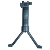 Tactical Picatinny Retractable Foregrip Bipod  Reinforced Insect Legs & Acc Rail - West Lake Tactical