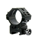 2- 1" Scope Ring with Reducers Low Profile Rail Laser Flashlight Mount Picatinny - West Lake Tactical