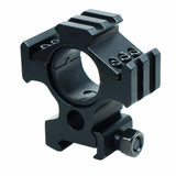 Set of 2 Laser - Light / Scope Ring Mount - Tri-rail & 30mm + 1" Reducer Insert