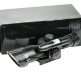 2.5-10X40 Tactical Rifle Scope with Red Laser & Holographic Green-Red Dot Sight