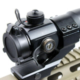 Tactical Reflex Stinger 4 MOA Red - Green Dot Sight Scope with PEPR Rail Mount - West Lake Tactical