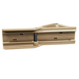 Tactical Angled Foregrip Hand Guard Front Grip for Picatinny Rail - Dark Tan