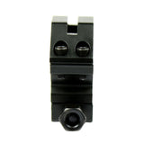 2- 1" Scope Ring with Reducers Low Profile Rail Laser Flashlight Mount Picatinny - West Lake Tactical