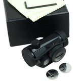 Tactical Reflex Red Green Dot Sight Scope - Dual High - Low Profile Rail Mounts