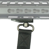 Tactical Single One Point Bungee Gun Rifle Sling + QD + HK + Pad + Swivel Mount - West Lake Tactical