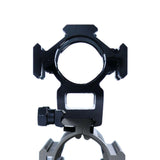 PEPR style Cantilever 1" to 30mm Rifle Scope Mount for 20mm Rails - Black
